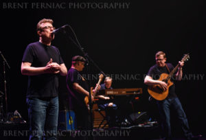 21 September 2018 - Hamilton, Ontario, Canada.  Twin brothers Charlie Reid and Craig Reid of Scottish folk/rock duo The Proclaimers perform on stage during their Canadian Tour at the FirstOntario Concert Hall.  Photo Credit: Brent Perniac/AdMedia